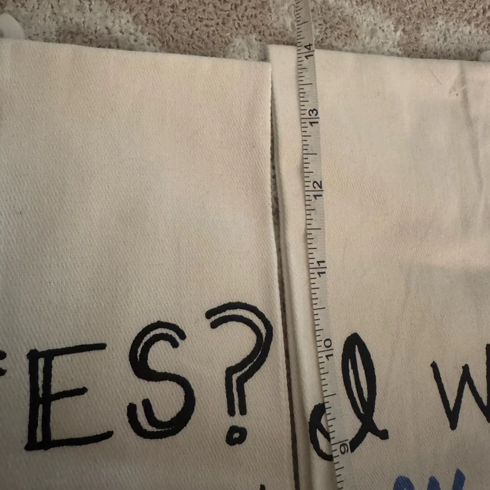 Set of 2 Kitchen Towels NEW - Fun Sayings Pilates? Pie & Lattes; Spill my wine